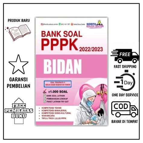 Jual Buku Bank Soal Pppk Bidan Soal Terupdate Sesuai Issue