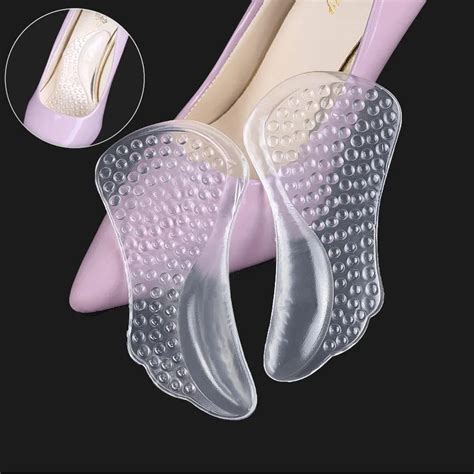 1Pair Arch Support for Flat Feet & Plantar Fasciitis, Gel Shoe Inserts ...