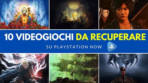 PlayStation Now 10 Giochi Da Recuperare YouTube