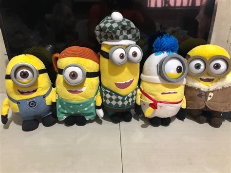 Despicable Me Medium-Sized Minions Plush, Hobbies & Toys, Toys & Games ...