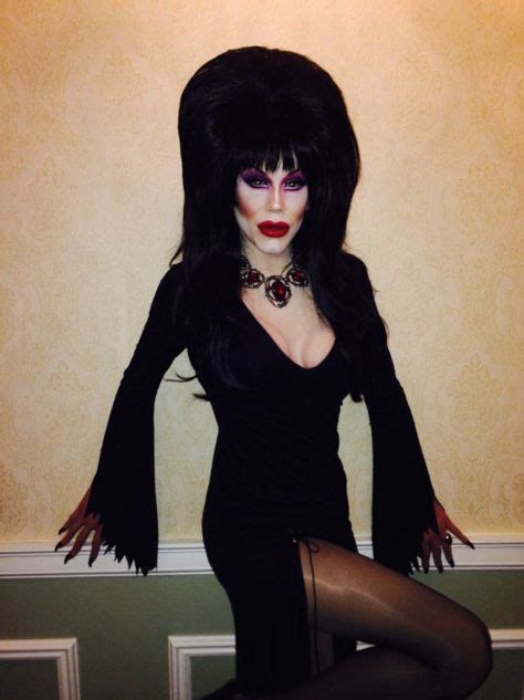 Drag Super Star Sharon Needles And World Famous Elvira Lookalike