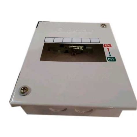 Single Door Mild Steel Ms Mcb Distribution Box At Rs Piece In