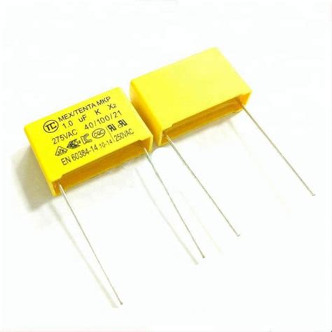 MKP X2 1UF K 275V Capacitor Buy Online Electronic Components Shop