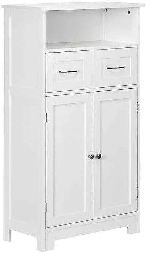 Diktessa Bathroom Cabinet Organizer Freestanding Small Cabinet With Two