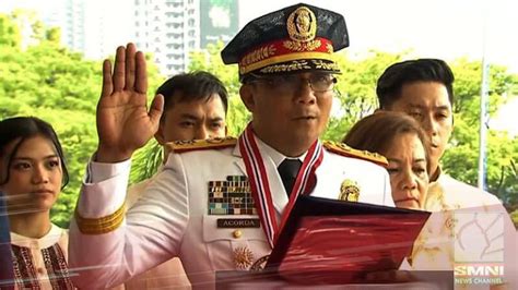 Pmaj General Benjamin Acorda Bagong Hepe Ng Pnp