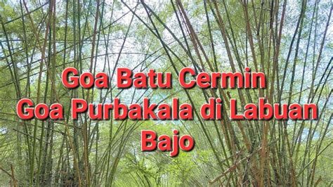 GOA BATU CERMIN LABUAN BAJO YouTube