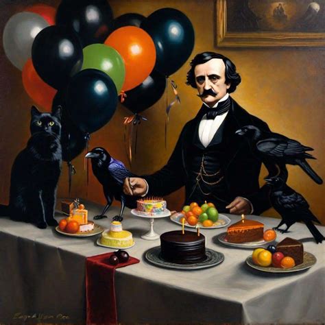 Happy Birthday Edgar Allan Poe Epuzzle Photo Puzzle