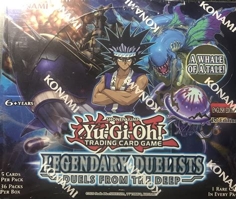 Yu Gi Oh Legendary Duelists Duels From The Deep Booster Box St Edition