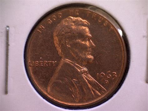 1963 D LINCOLN MEMORIAL PENNY For Sale Buy Now Online Item 135468