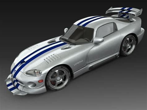 Dodge Viper Gts D Model Flatpyramid