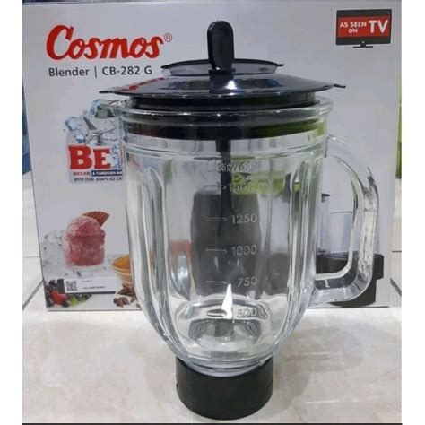 Gelas Jus Blender Cosmos Kaca CB 281 G CB 282 G Lazada Indonesia