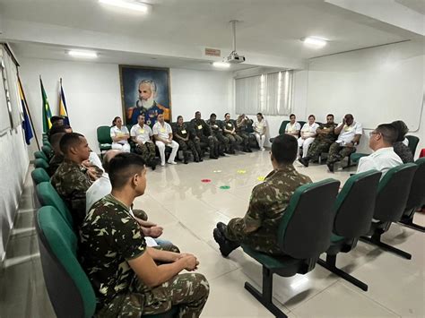 Hospital De Guarnição De Porto Velho Promove Dinâmica Entre Militares