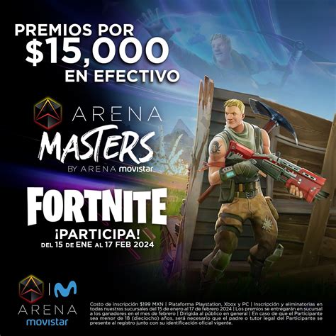 Torneo Fortnite Arena Masters Con M S De En Premios Ganapromo