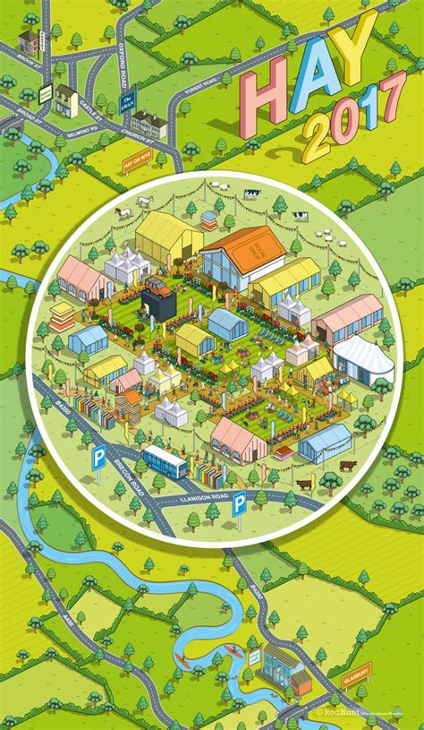 Rod Hunt / Illustration and Illustrated Maps - Map Illustrator ...