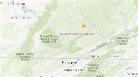 Early morning earthquakes detected in Kentucky, East Tennessee