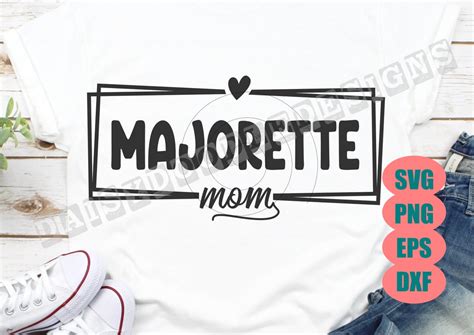 Majorette Mom Svg Baton Twirler Shirt Twirl Svg Twirler Svg Etsy