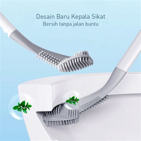 Jual Sikat Toilet Lengkung Sudut Brush Golf Gagang Panjang Shopee