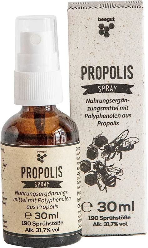 Propolis Spray Ml Mit Nat Rlichem Propolis Eukalyptus Spitzwegerich