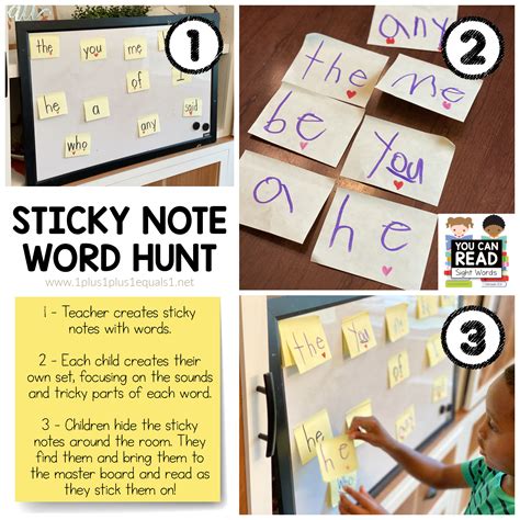 Students Reading With Sticky Notes Covering The Words