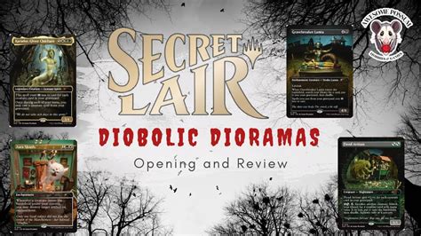 Unboxing Secret Lair Diabolic Dioramas By Laura Plansker YouTube