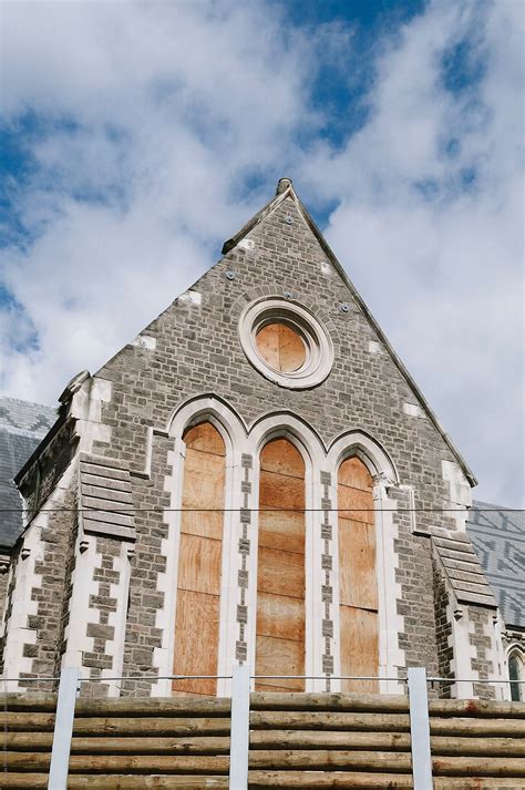 Christchurch Cathedral Christchurch New Zealand By Stocksy