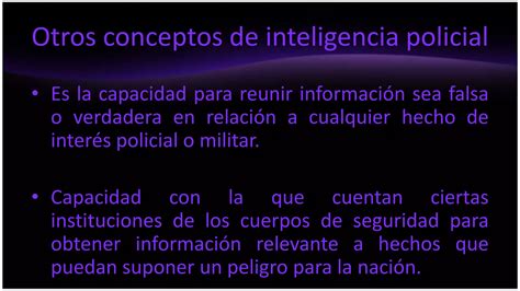 Inteligencia Policial Ppt