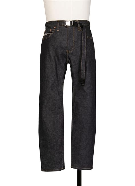 Slim Tapered Denim Pants Sacai Official Store サカイ オフィシャル