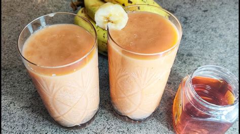 Papaya Banana Smoothie Recipe How To Make Papaya Banana Smoothie