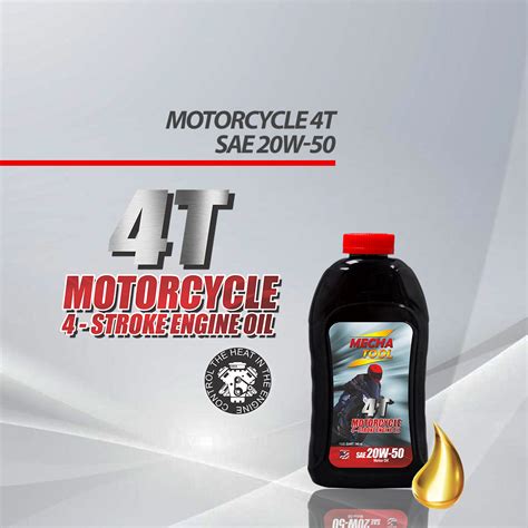 MECHA TOOL 4 STROKE MOTORCYCLE MOTOR OIL SAE 20W 50 Sunshine