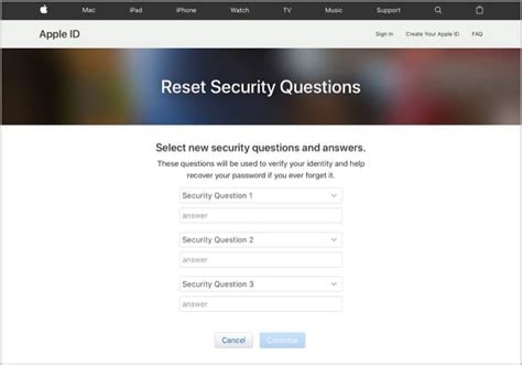 How To Change Apple Id Security Questions Igeeksblog