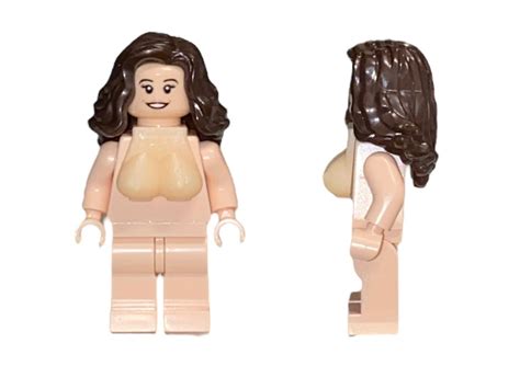 Minifigures With Breasts Naked Woman Clamping Blocks Etsy