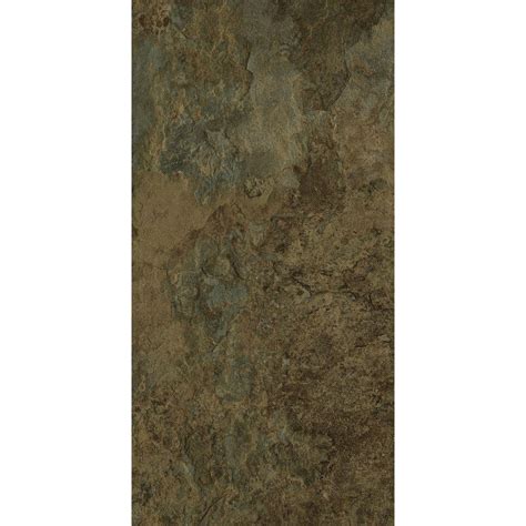 Trafficmaster Allure 12 In X 24 In Harrison Slate Luxury Vinyl Tile