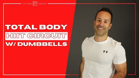 Total Body Hiit With Dumbbells Workout Youtube