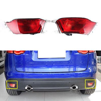 2pcs Rear Bumper Left Right Side Fog Light Lamps Fit For 2017 2019