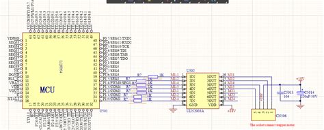 ULN2003A: ULN2003 motor driver chip output instant pull down problem ...