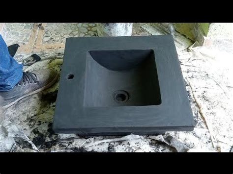 Como Hacer Un Lavabo Color Negro Youtube Mesadas Para Ba Os Ducha