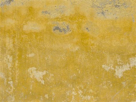 Old Dirty Yellow Textured Wall Background Stock Photo Image Of