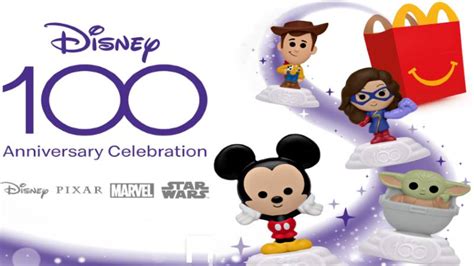 Disney100 Happy Meal Toys Now Available at McDonald's | The Disney Blog