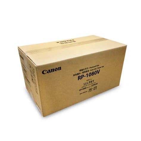 Papier Termosublimacyjny Canon Rp 1080v Zestaw 10 Opakowań Po 108 Sztuk