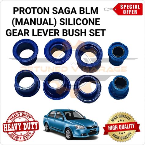 PROTON SAGA BLM MANUAL SILICONE GEAR LEVER BUSH SET Shopee Malaysia