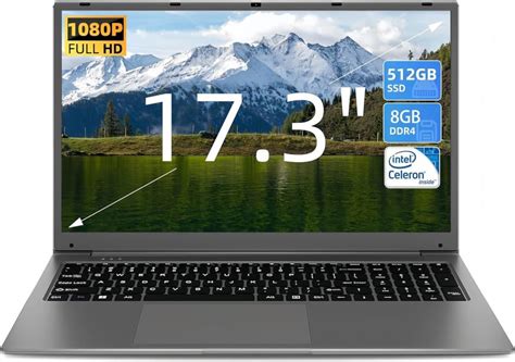 SGIN Intel Gemini Lake Refresh 17.3" Laptop w/ 512GB SSD: $239 - SGIN ...