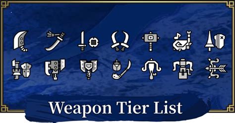 Sunbreak Best Weapon Tier List Monster Hunter Rise Gamewith