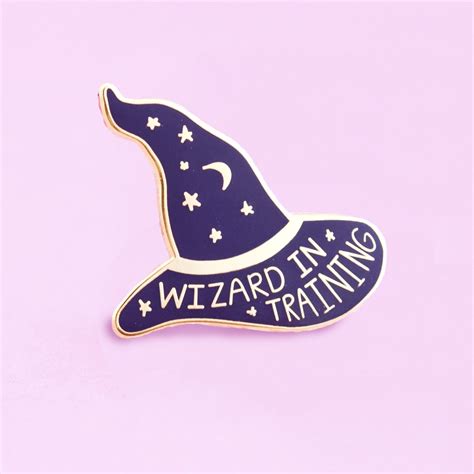 Wizard In Training Pin Harry Potter Pin Enamel Pins Wizard