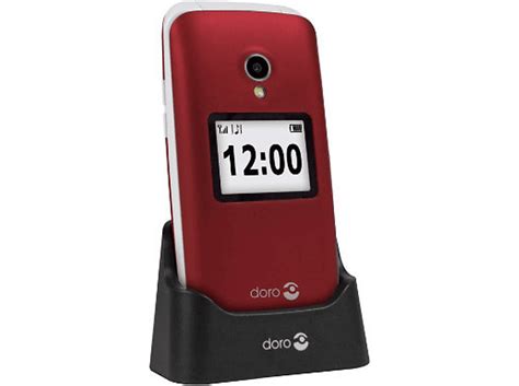 Doro Mobiltelefon Rot Mediamarkt