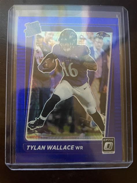 Panini Donruss Optic Rated Rookie Blue Hyper Prizm Rc Tylan