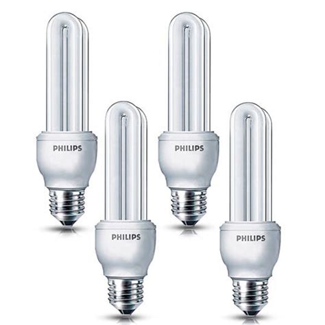 4 PCS Philips CFL Lamp 18W E27