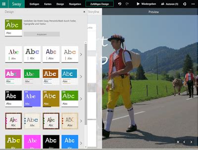 Präsentation mit Microsoft Sway erstellen Web2 Unterricht