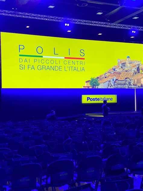 Poste Italiane Presentato Alla Nuvola Di Roma Il Progetto Polis Casa