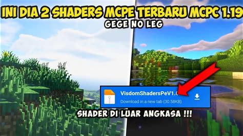 Buset Ini Dia Shaders Mcpe Terbaru No Lag Langka