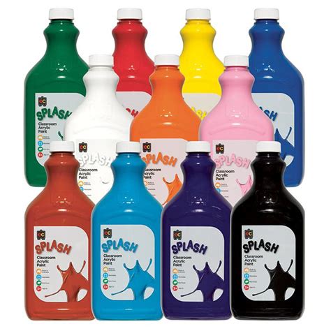 Splash Non Toxic Classroom Acrylic Paint 2l